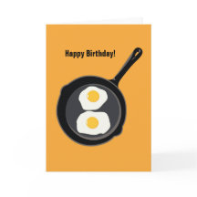 Carte d'anniversaire Sunny Side Up
