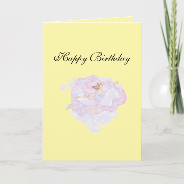 Carte d'anniversaire :  Superstar (Devant)