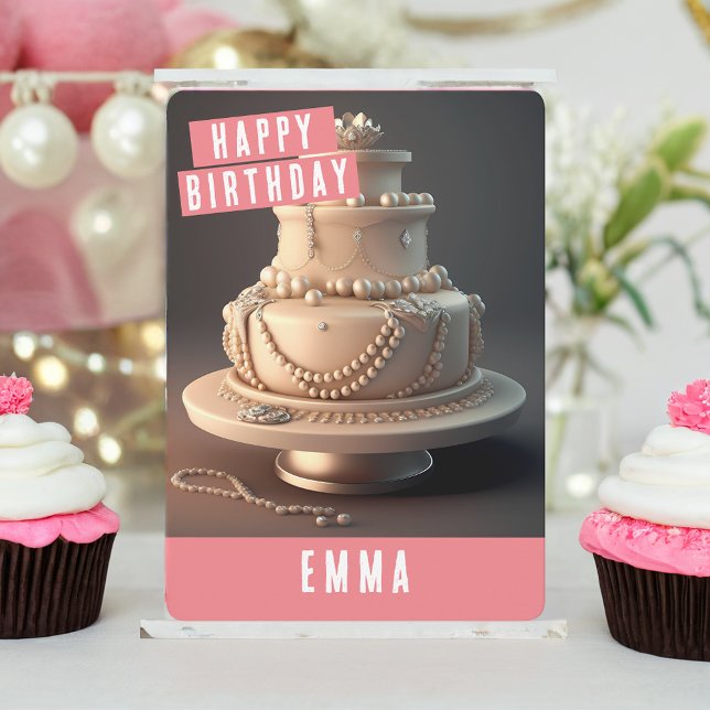 Carte d'anniversaire sur le thème de la bijouterie (Créateur téléchargé)