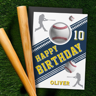 Carte d'anniversaire sur le thème du joueur de bas