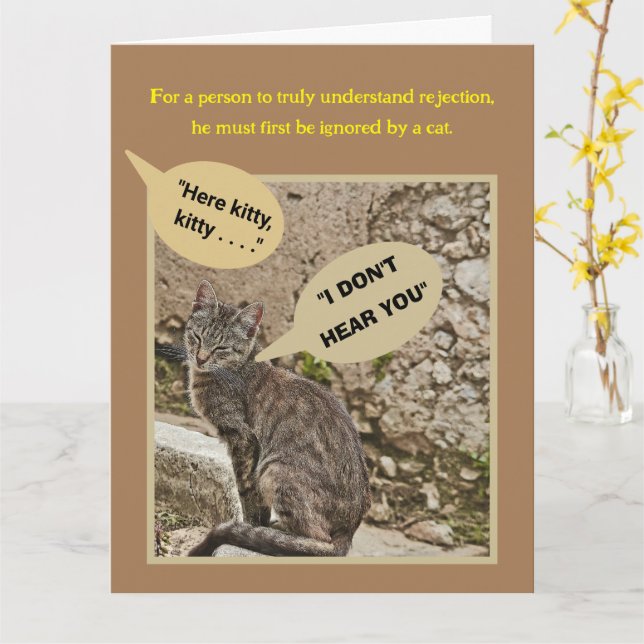 CARTE D'ANNIVERSAIRE SURDIMENSIONNÉE DE GROUPE/HUM (Fleur jaune)