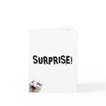 Carte d'anniversaire SURPRISE
