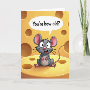 Carte d'anniversaire surprise pour rongeur