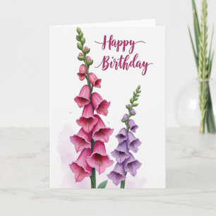 Carte d'anniversaire Sweet Birthday Bloom Art