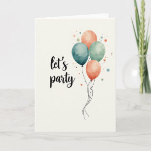 Carte d'anniversaire Sweet Birthday Orbs