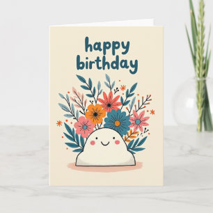 Carte d'anniversaire Sweet Cloud
