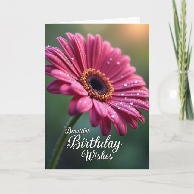 Carte d'anniversaire Sweet Dewdrop (Devant)