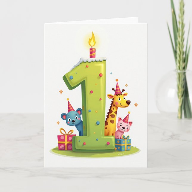 Carte d'anniversaire Sweet One (Devant)