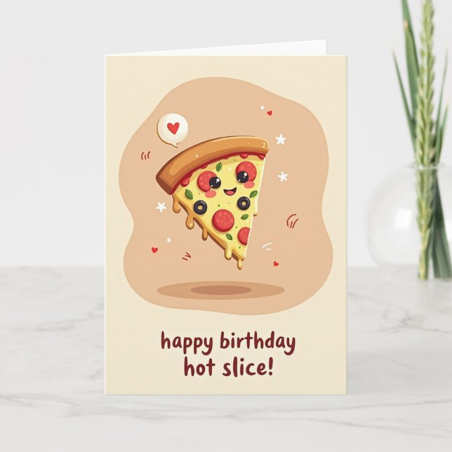 Carte d'anniversaire Sweet Slice (Devant)