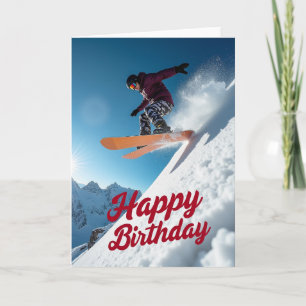 Carte d'anniversaire Sweet Snow