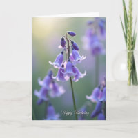 Carte d'anniversaire Sweet Violet