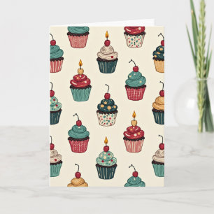 Carte d'anniversaire Sweets Whimsical