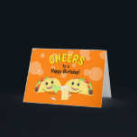 Carte d'anniversaire Taco Lover Friend<br><div class="desc">Avez-vous un ami amoureux du taco ? C'est la carte d'anniversaire parfaite ! Cette carte est personnalisable à l'intérieur avec votre message personnalisé. Santé!</div>