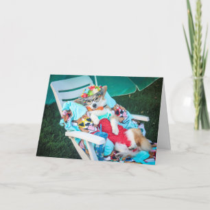 Carte d'anniversaire Tante Gussy