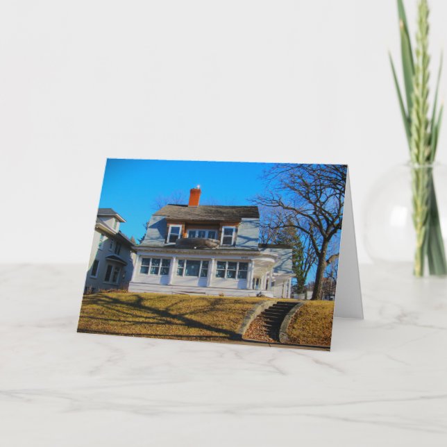 Carte d'anniversaire "The Historic Bateman House 1 (Devant)