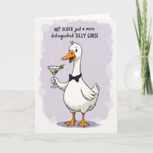 Carte d'anniversaire Toast de l'oiseau spirituel