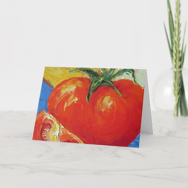 Carte d'anniversaire Tomato (Devant)
