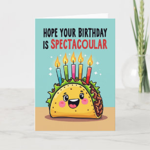 Carte d'anniversaire Traité Fantaisiste