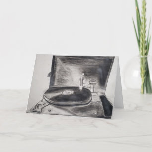 Carte d'anniversaire "Tunes in Time"