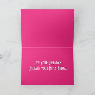 Carte d'anniversaire Tzu de livraison Carte de voe