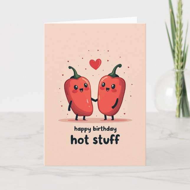 Carte d'anniversaire Veggie Sucrée (Devant)