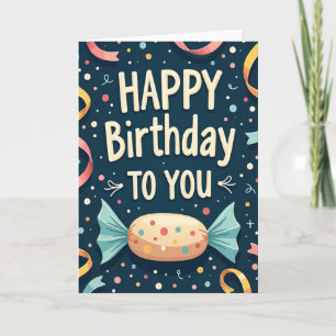 Carte d'anniversaire Vibrant Midnight