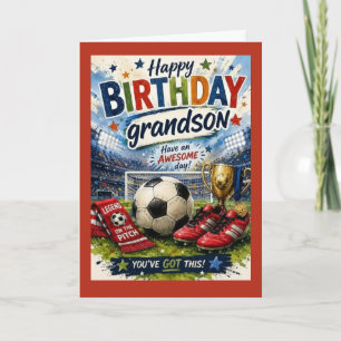 carte d'anniversaire vibrante aux couleurs de Gran