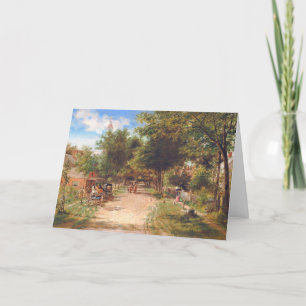Carte d'anniversaire vintage