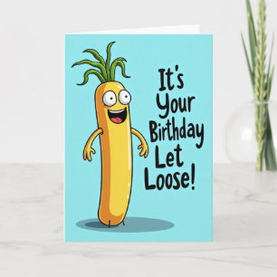 Carte d'anniversaire Whimsical Root Art