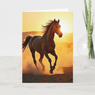 Carte d'anniversaire Wild Gallop