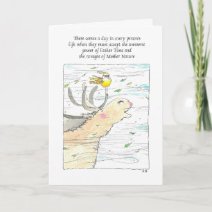 Carte d'anniversaire "Windy"