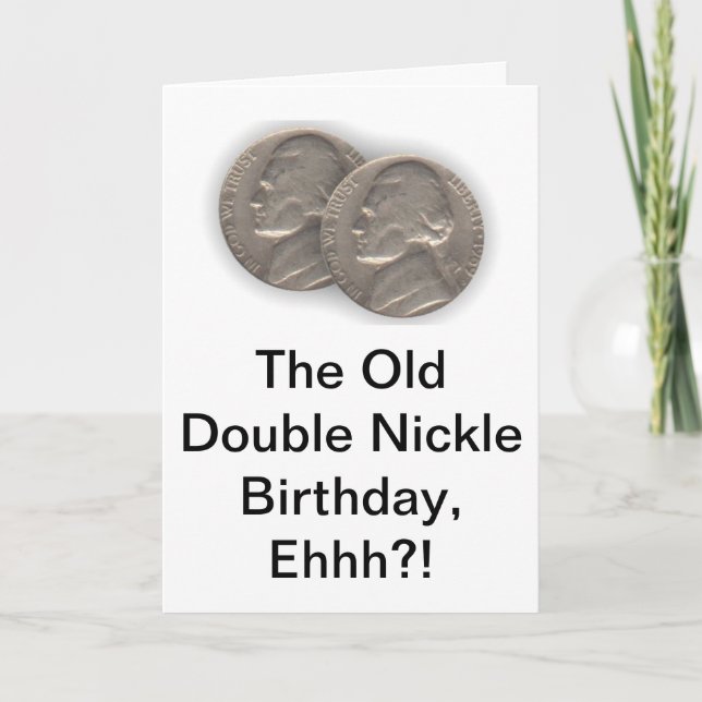 Carte d'anniversaire Witty 55th (Devant)