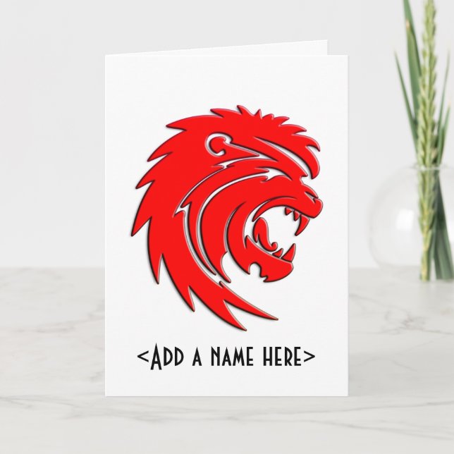 Carte d'anniversaire Zodiac pour Leo (Juillet... - (Devant)