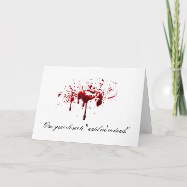 Carte d'Anniversary (Devant)