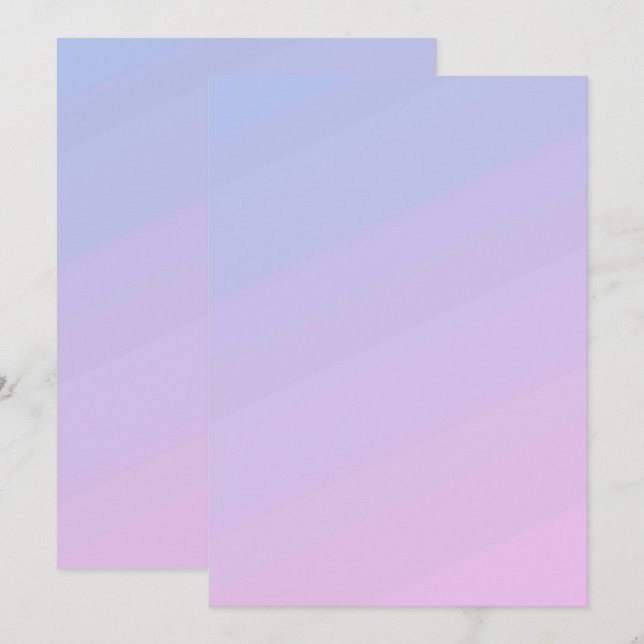 Carte d'annonce de couleur unie plate (Devant / Derrière)