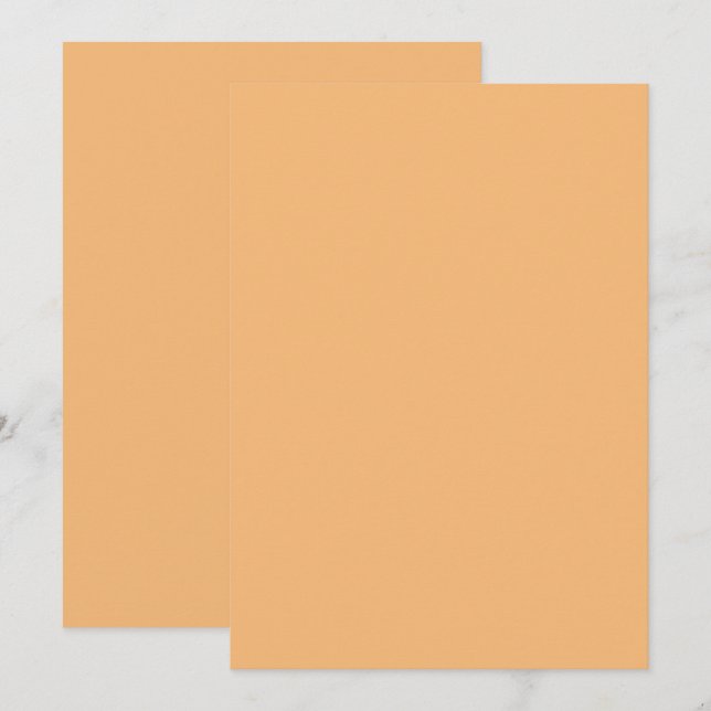 Carte d'annonce de couleur unie plate (Devant / Derrière)