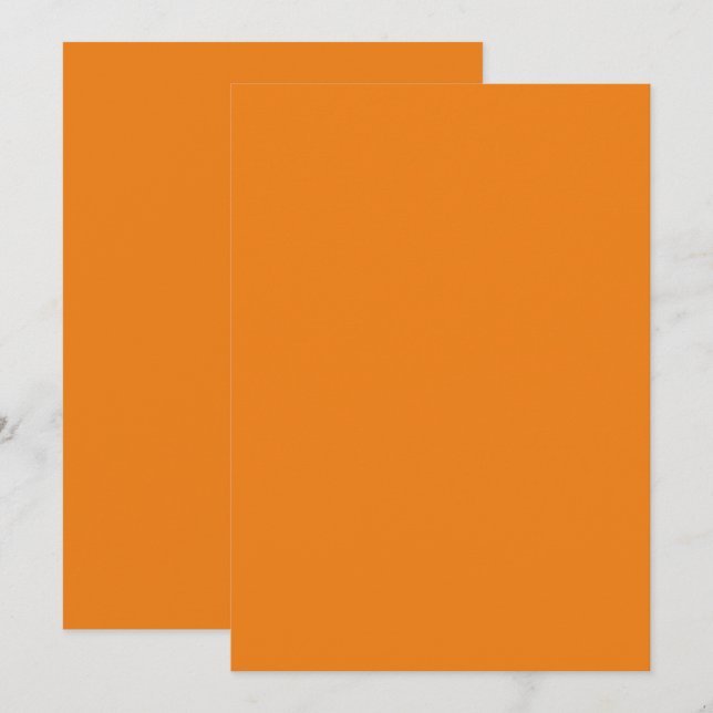 Carte d'annonce de couleur unie plate (Devant / Derrière)