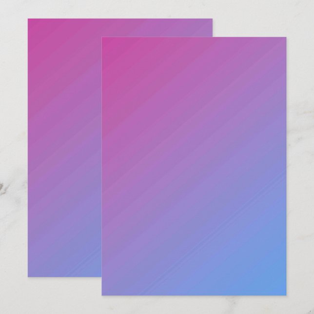 Carte d'annonce de couleur unie plate (Devant / Derrière)