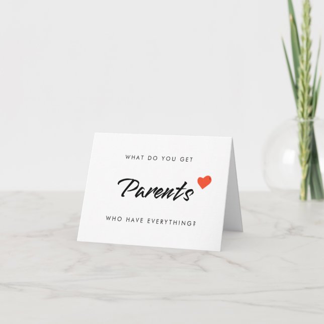 Carte d'annonce de grossesse pour grands-parents (Devant)