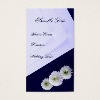 Carte d'annonce élégante de Save the Date