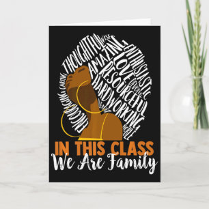 Carte Dans Ce Cl Nous Sommes Famille Mois De L'Histoire