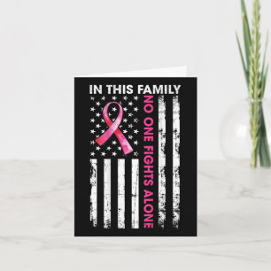 Carte Dans cette famille personne ne combat seul le canc
