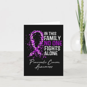 Carte Dans Cette Famille Se bat seul Chemise Pancréatiqu