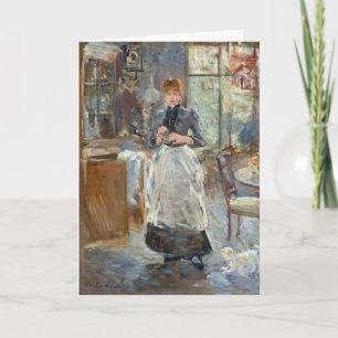 Carte Dans la salle à manger   Berthe Morisot