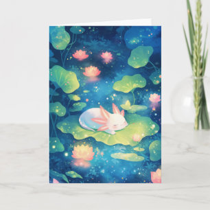 Carte Dans l'Axolotl Flower Pond Sweet Escape