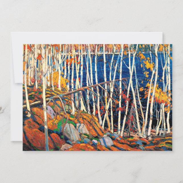 Carte Dans le Northland par Tom Thomson, (Devant)