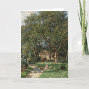 Carte Dans le parc du Château   Hugo Darnaut