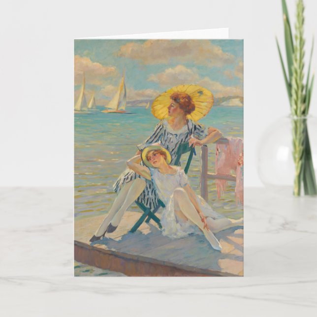 Carte Dans le soleil | Edward Cucuel (Devant)