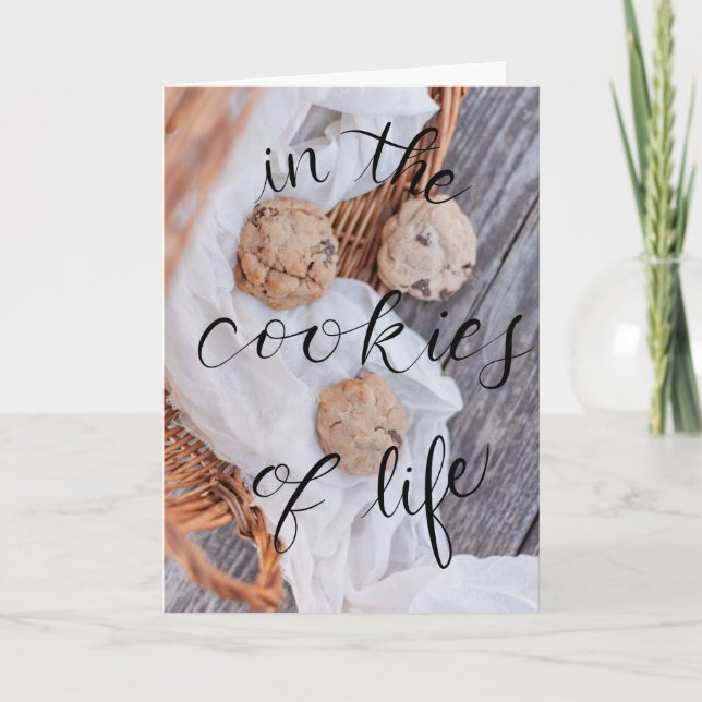 Carte Dans Les Cookies De La Vie, Les Soeurs Sont Le Cho (Devant)