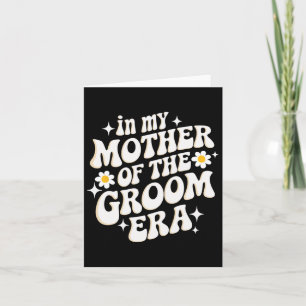 Carte Dans Ma Mère De L'Ère Groom
